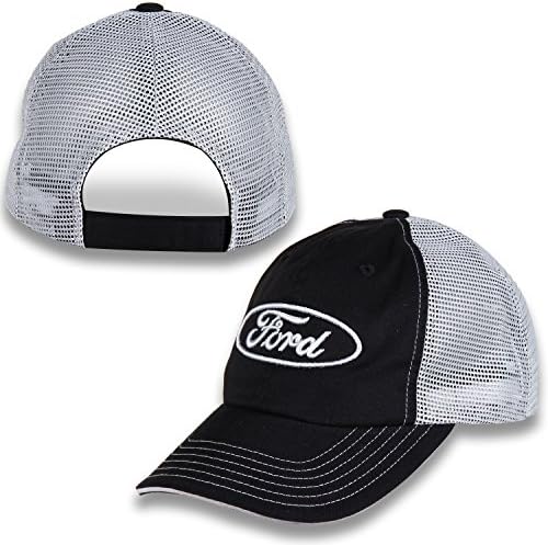 כובע רשת CFS פורד סגלגל שחור ואפור
