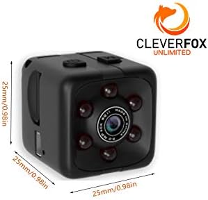 מצלמת Mini Spy עם שמע ווידאו, 1080p, מצלמה נסתרת, מצלמה מיני, מצלמת מטפלת קטנה HD, מצלמות מרגל מיני