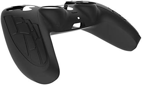 מקרה עור סיליקון של אגני לאחיזת בקר PS5, נוגד קרה רך עור אחיזת עור כור