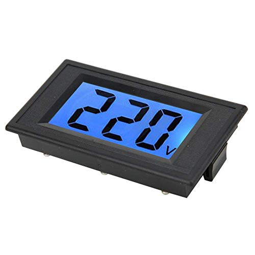 Yb5135d דיגיטלי מתח AC דיגיטלי LCD תאורה אחורית כחולה שני מתח מתח חוט לוח מתח AC מתח מדידה טווח AC80-500V