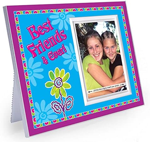 שלך במפורש! מסגרת התמונות של החבר הכי טוב - החברים הכי טובים מתנה בהירה וצבעונית של אי פעם עבור Bestie שלך
