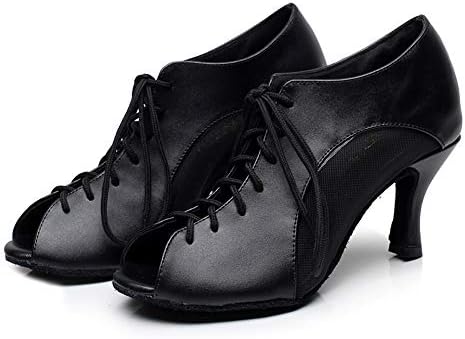 נעלי ריקוד לטיניות לנשים של YKXLM, נעלי ריקוד לחתונה של אולם נשפים, דוגמנית QJW2002