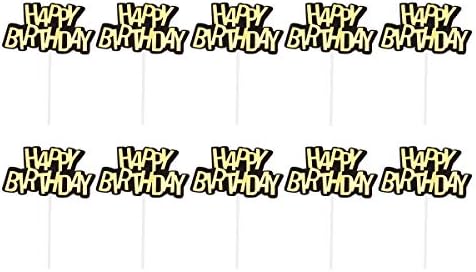 עוגת יום הולדת של PartyKindom טופר נייר נייר נייר קרטון קרטון קישוטי עיצוב עיצוב ליום הולדת