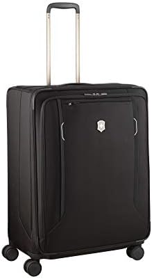 ויקטורינוקס וורקס טרוולר 6.0 סופטסייד תיק גדול מזוודות גדולות ומזוודה לנסיעות שחור