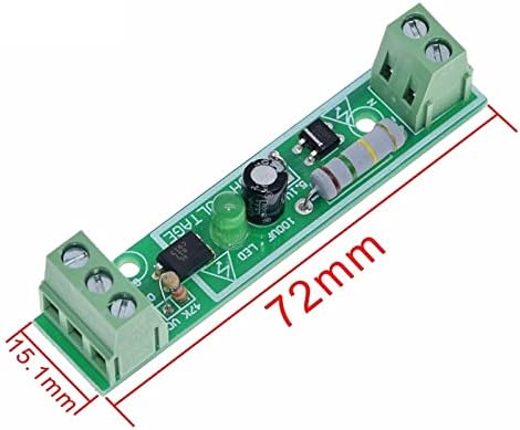 HIFASI 1-BIT AC 220V Optocoupler Optocupler מודול מתח מתח זיהוי לוח גילוי אדפטיבי 3-5V 1 pcs