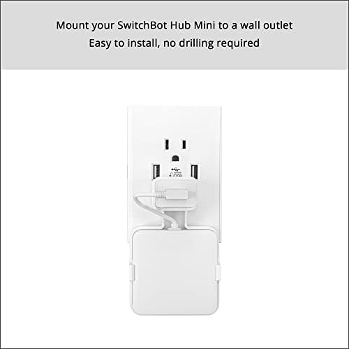 הרכבה על קיר Holicfun עבור Switchbot Hub Mini Smart Remote