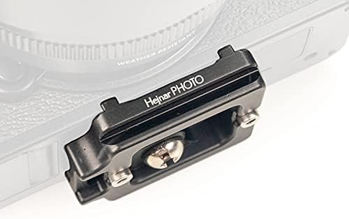 Hejnar Photo Arca צלחת מצלמה מסוג Swiss fo fuji X-T4. מיוצר בארהב.