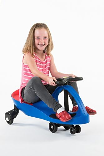 הפלסמקר המקורי של PlasmArt - כחול - רכב על צעצוע, בגילאי 3 שנים ומעלה, ללא סוללות, הילוכים או דוושות,