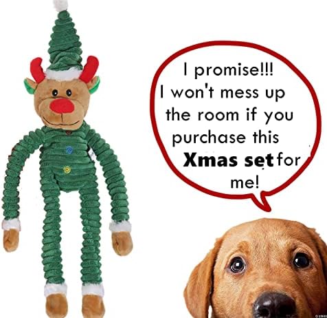 חבילת כלב חג המולד של Boombone Toy