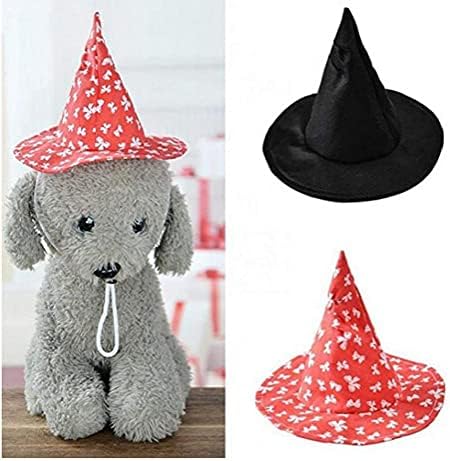 Froiny 1pc מחמד חיית מחמד כובע כלב כלב חתול חמוד כובע קוספליי חמוד קישוט מסיבות קישוט מכשפה כובע