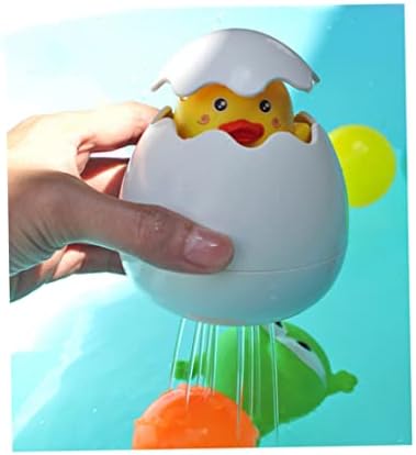 צעצוע אמבטיה של Havamoasa, ריסוס ביצת ברווז ברווזונים מפזרים ביצת ברווז עננים גשמים עננים ילדים משחקים צעצועי