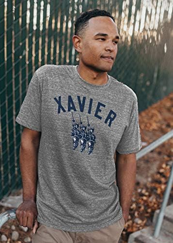 אוסף מילואים מאת כחול 84 NCAA Mens Vintage Tri-Blend Vault T חולצה