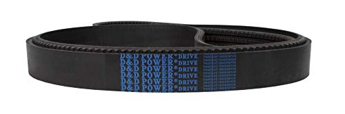 D&D Powerdrive 5R3VX710 חגורת V עם פס, גומי, גומי