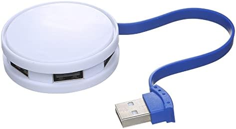 Huiop Mini נייד 4-in-1 רכזת עם 4 יציאות USB 2.0 USB זכר ל -4 מתאם נשי USB לממיר תוסף USB של