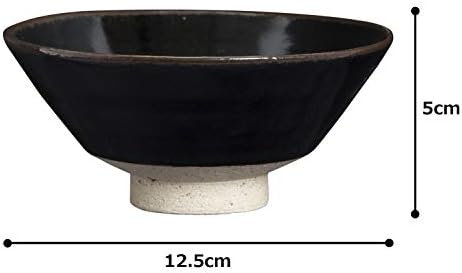 חסין אייו-45 ממתק שחור, קערה שטוחה, בערך. 5.1 אינץ', בערך. 4.2 פל עוז