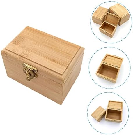 ALASUM 3 PCS ארגז אחסון מעץ קופסא אחסון קופסאות תכשיטים קופסת תכשיטים לעגילים מארגן עגילים מגש תכשיטים