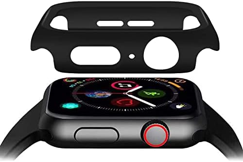 מארז תואם לסדרת Apple Watch 6 40 ממ 44 ממ אלקטרופלט אלקטרופלט רזה פגוש אטום פגוש כיסוי מגן ללא החלקה סיליקון