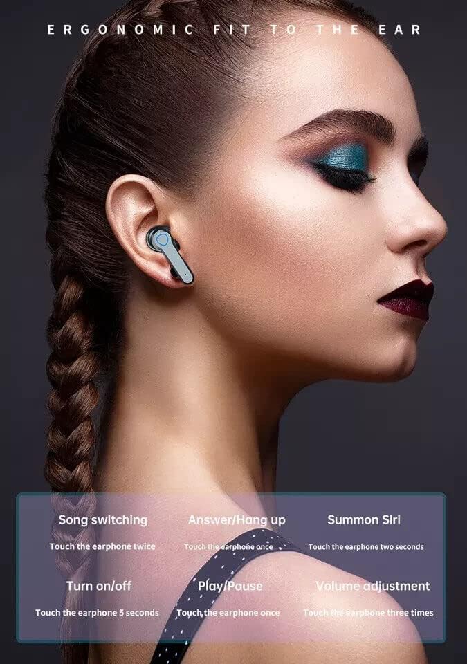 עבור Samsung Galaxy S20 Fe True Wireless Earbuds Bluetooth 5.1 אוזניות מגע בקרת מגע עם מארז טעינה של תצוגה