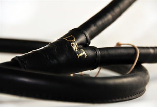 דין וטיילר אילף את היופי רצועה, קוטר שחור בגובה 4/2 אינץ 'עם ידית וחומרת פליז מוצקה.