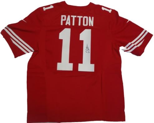 קווינטון פאטון חתימה סן פרנסיסקו 49ers ג'רזי עם תמונת הוכחה של קווינטון חתימה לנו, סן פרנסיסקו 49ers,