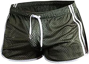 אימון אימון לגברים של Akimpe מכנסי כושר פיתוח גוף מכנסיים קצרים מכנסיים קצרים מזדמנים מכנסיים כושר מכנסי חוף