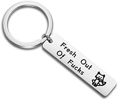 מיוספארק טרי מחוץ לזיונים מחזיק מפתחות אפס פוקס מתנה מתנה סרקסטית מתנה מצחיקה לחברים
