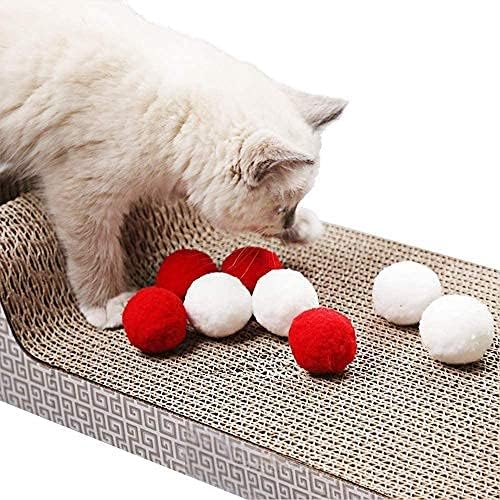 חתול צעצוע כדור אינטראקטיבי חתול כדורי רך חתול קופצני כדור עבור תרגיל אינטראקטיבי לשחק, קופצני