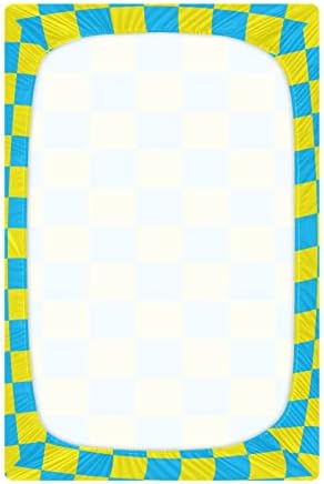 Umiriko כחול צהוב חפיסה לוחית N Play Baby Play Playard Sheet