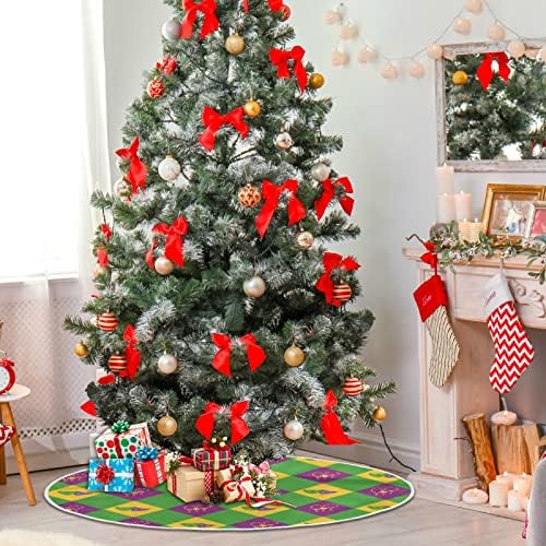מרדי גרא בלונים חצאית עץ חג המולד 36 אינץ 'תפאורה ביתית לחצאית עץ חג המולד לחגגת חג שמח מסיבת חג חג חג מולד
