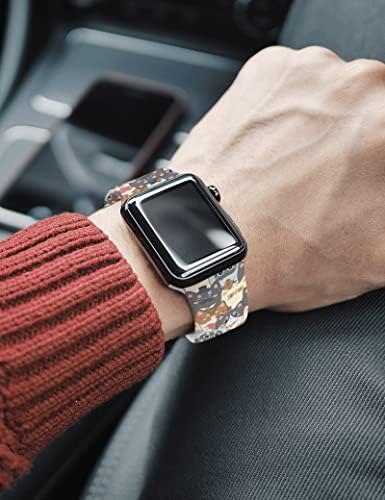 רצועת שעון Toxxu תואמת ל- Apple Watch 49 ממ 45 ממ 44 ממ 42 ממ 41 ממ 40 ממ 38 ממ לגברים נשים, רצועת החלפה