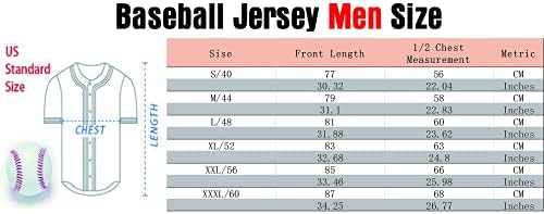 בייסבול ג ' רזי עבור גברים ונשים, בייסבול חולצות עבור מותאם אישית כפתור עד חולצה,הברנש היפ הופ ספורט מדים