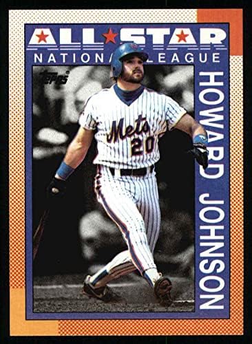 1990 Topps 399 האולסטאר האוורד ג'ונסון ניו יורק מטס NM/MT Mets