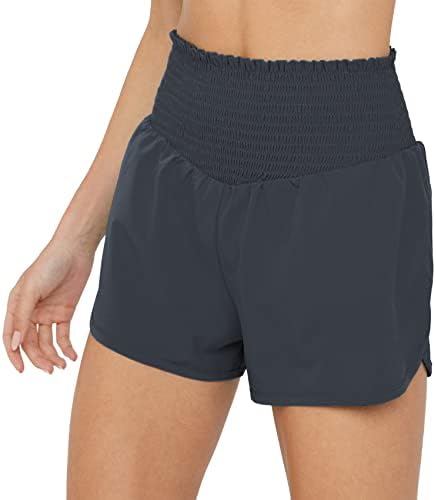 מכנסיים קצרים של Sunzel Women Biker עם כיסים מכנסיים קצרים עם מותניים גבוהים עם מכנסיים אתלטים