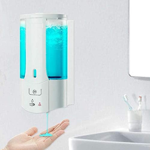 פשטות מסוגננת מתקן סבון אוטומטי, מתקן סבון לחדר אמבטיה ומטבח חיישן קצף סבון מתקן סבון ללא קשר אינדוקציה