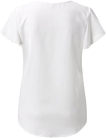 לנשימה קצר שרוול חולצות כושר רופף חולצות לנשים לקשור לצבוע צוות צוואר קיץ טרנדי מקרית רטרו