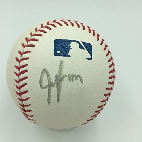 ג'ף פרנקאור חתם על בייסבול רשמי של ליגת המייג'ור - חתימה בייסבול
