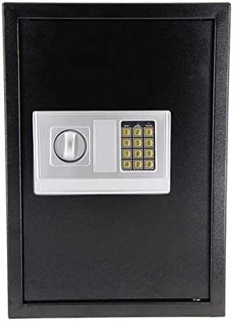 500350300 ממ שחור דיגיטלי לוח מקשים בטוח עם קוד אלקטרוני פלדה בטוח עמיד למים וחסין אש מתאים לבית