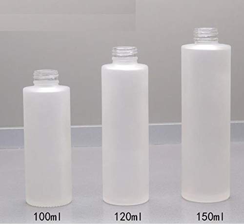 1 יחידות 150 מל/5oz ריק למילוי חלבית משאבת זכוכית בקבוקי מחזיק מיכל בקבוקון סיר אחסון סיר עם