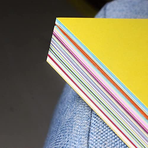 צבעוני כרטיסים נייר, 4 כבד כרטיס המניה 30 מגוון צבעים עבור קריקוט, עבה נייר עבור כרטיס ביצוע, רעיונות, מדפסת,
