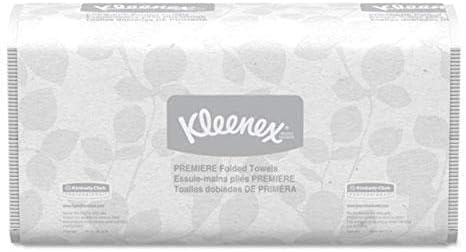 Kimberly-Clark Professional Kleenex Scottfold מגבות נייר, לבן, 120/חבילה, 20/קרטון