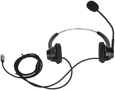 דו צדדי אוזניות דו צדדי עבור מוקד טלפוני קורס מקוון שיחת ועידה ח360-סוג-ג