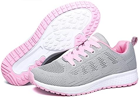 נעלי ריצה לנשים חדר כושר טניס נושם בהליכה קלת משקל נוח נעלי ספורט נוחות