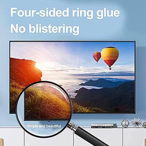 קלוניס 32-75 אינץ אנטי בוהק טלוויזיה מסך מגן, כחול אור מסנן עבור טלוויזיה מסך להקל על מחשב לאמץ את העיניים ולעזור
