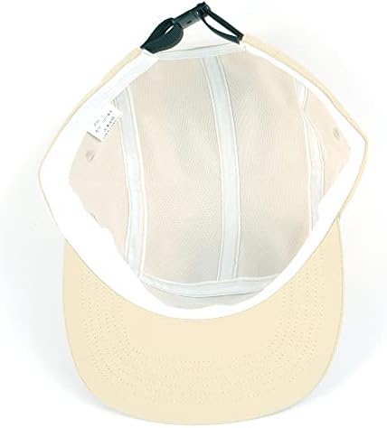 Zylioo גדול כובע ריצה יבש מהיר, כובע אבא קל משקל מתכוונן לראשים גדולים, פרופיל נמוך 5 לוחות רדוד כובע