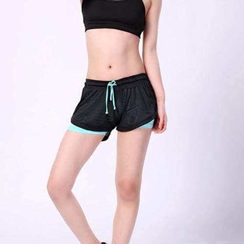 מכנסיים קצרים מזדמנים לנשים בקיץ מותניים גבוהים במותניים נוחות מכנסיים קצרים אופנוענים מכנסי כדורעף