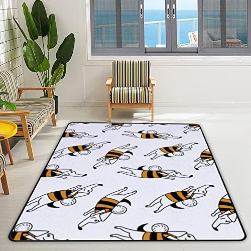 זוחל שטיח מקורה מחצלת משחק מגניב תחשונים לסלון לחדר שינה חינוכי חינוך משתלת שטיחים שטיחים 80x58 אינץ '