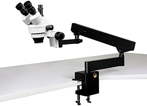 Vision Scientific VS-7F סימולציה-מוקד-מוקד זום מיקרוסקופ סטריאו, עינית רחבה של 10x, טווח זום