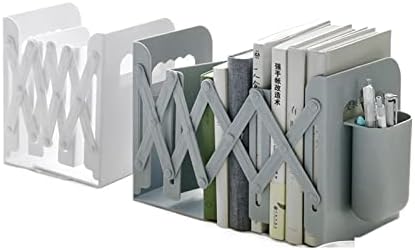 Dfsyds Book Stand - מתכוונן מדף ספרים הניתן להתייחסות לספרים עם מחזיק עט מגזין שולחן סטודנטים למגזין