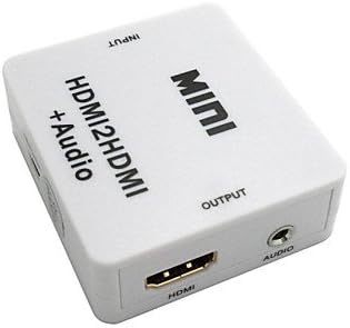 HDMI ל- HDMI+מתאם שמע את מתאם HD HDMI עם כוח