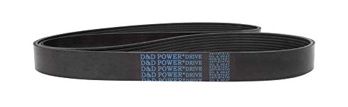 D&D Powerdrive 1585L6 פולי V חגורת, גומי